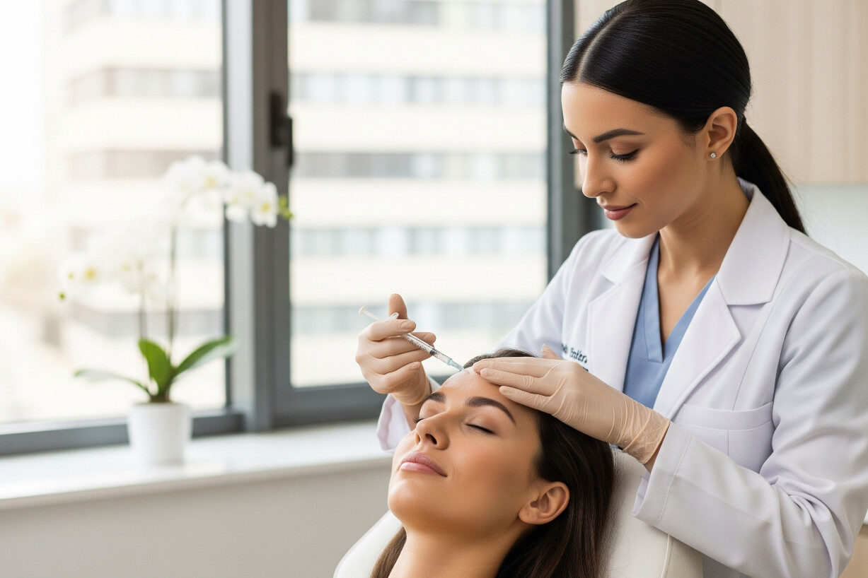 qué zonas del rostro se pueden tratar con neuromoduladores toxina botulínica