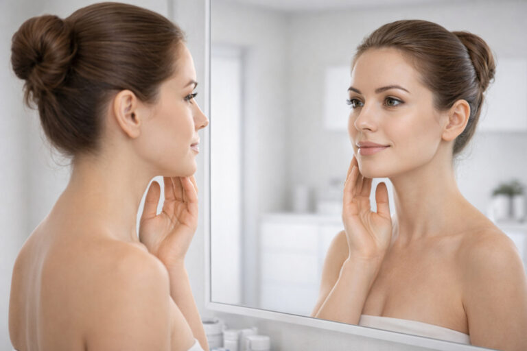 cara después cirugía mandíbula