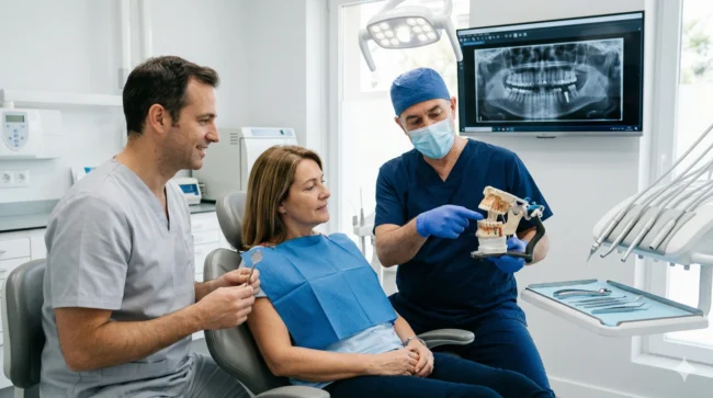 cirujano maxilofacial clínica dental